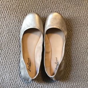 Gold Ballet Flats